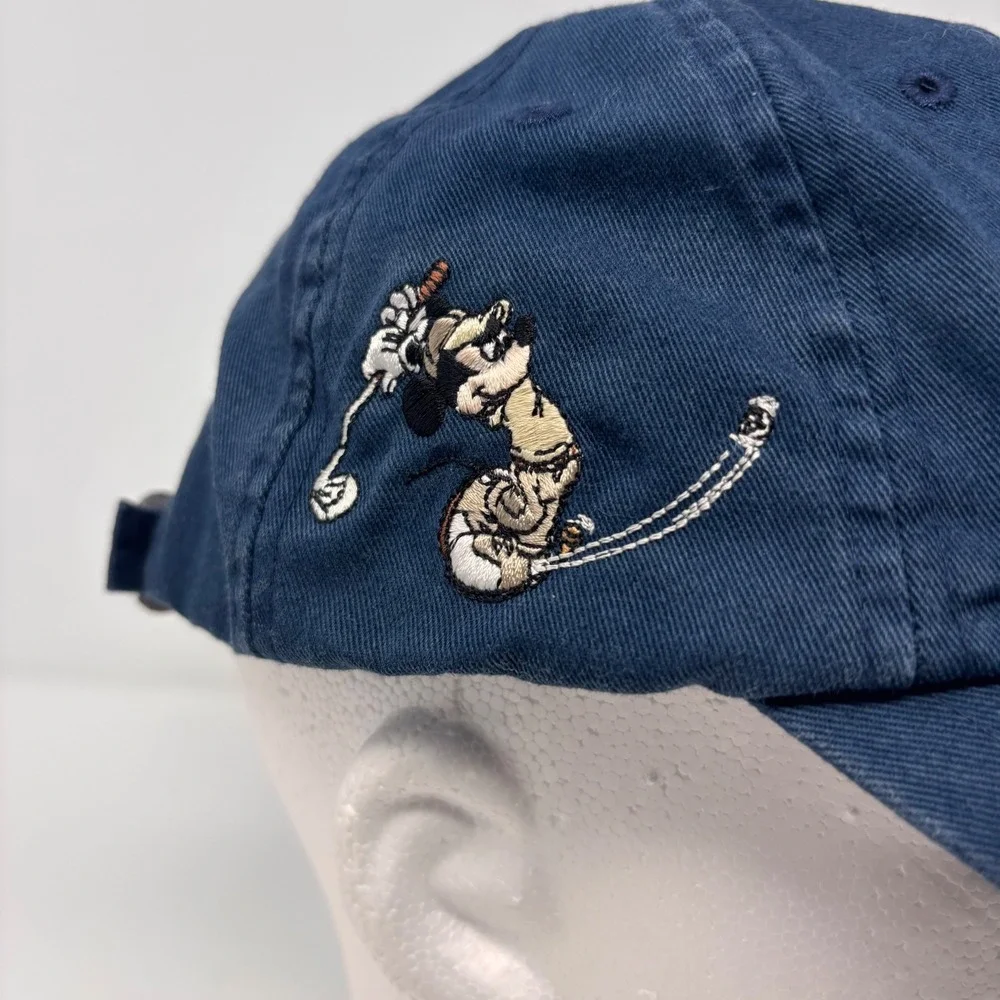 Rare Disney Mickey Mouse Titleist Golf Hat Navy Blue Adjustable‎ Strapback Cap
